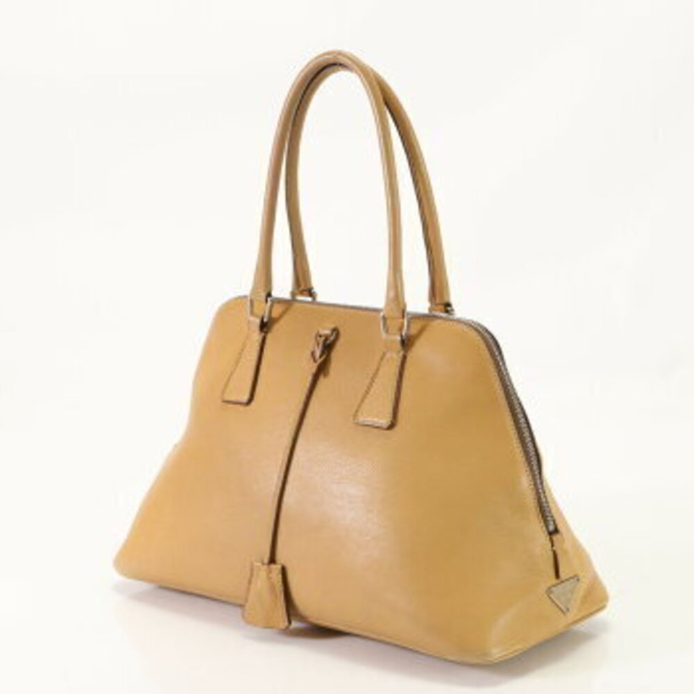 Prada Boston bag Camel Tan leather - Picture 2 of 14